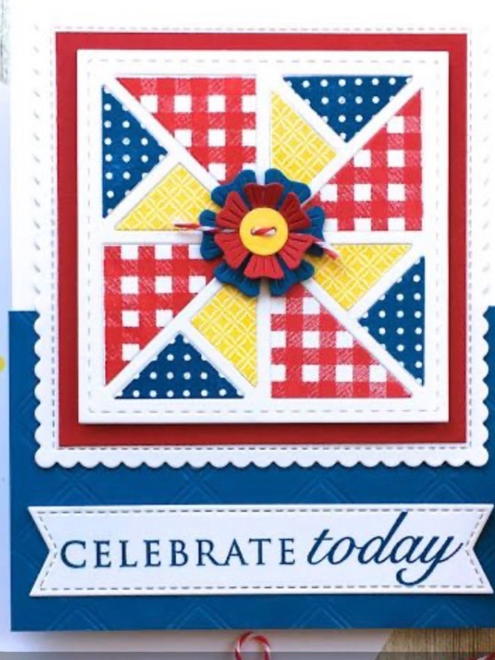 Die Cut Only Quilted Summer by Papertrey ink